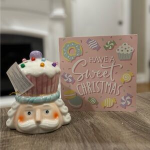 Have a sweet Christmas & cupcake pastel nutcracker new